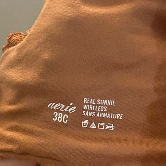 38C aerie Real Sunnie Wireless Push-Up Blossom Lace Bra Brand New With Tags! - Picture 2 of 4